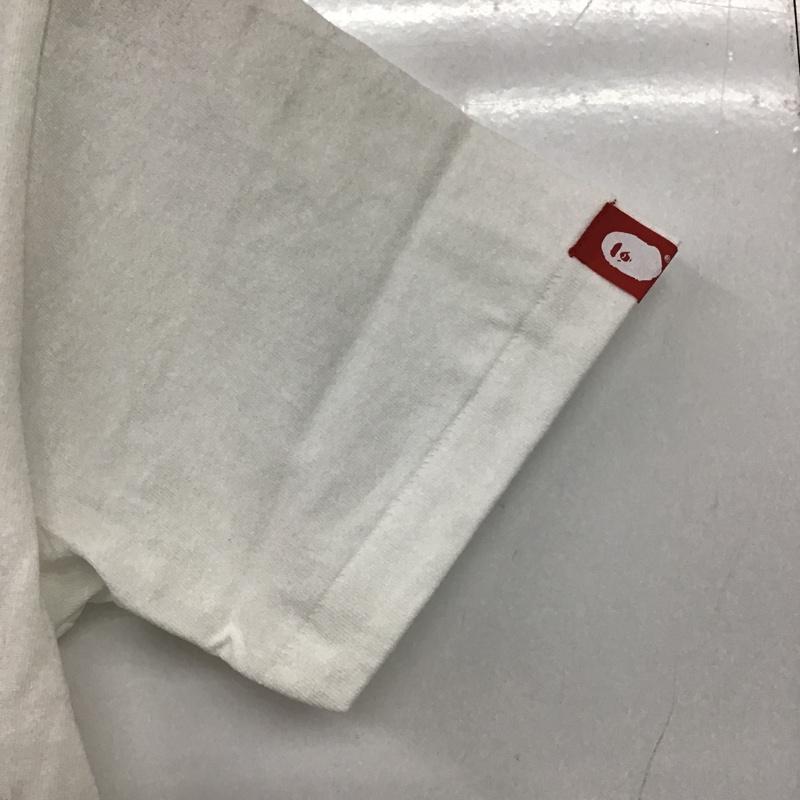 アベイシングエイプ A BATHING APE Tシャツ 半袖 コカ・コーラ タグ付 COCA-COLA XS ロゴ、文字 X プリント 白 / ホワイト / レディース USED 古着 中古 10081659