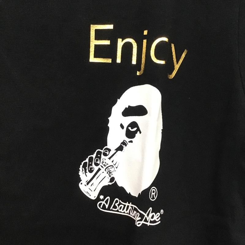 アベイシングエイプ A BATHING APE Tシャツ 半袖 コカ・コーラ タグ付 COCA-COLA XS レディース USED 古着 中古 10081669