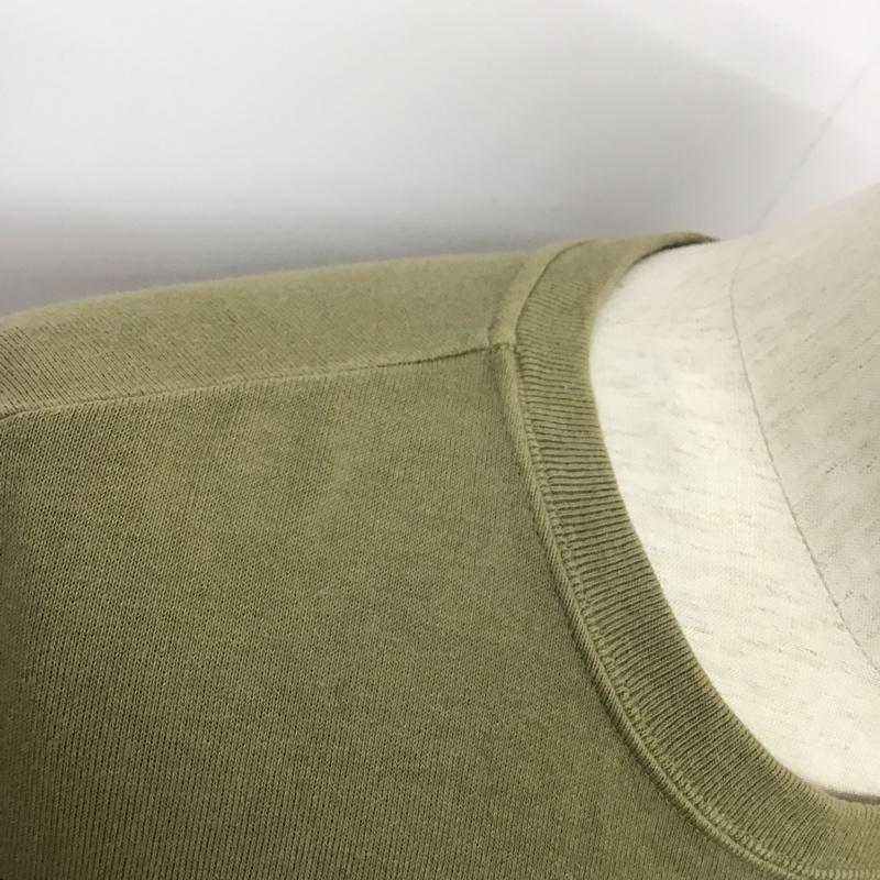 スティーブンアラン Steven Alan トレーナー 長袖 スウェット S 無地 カーキ / カーキ / メンズ USED 古着 中古 10081841