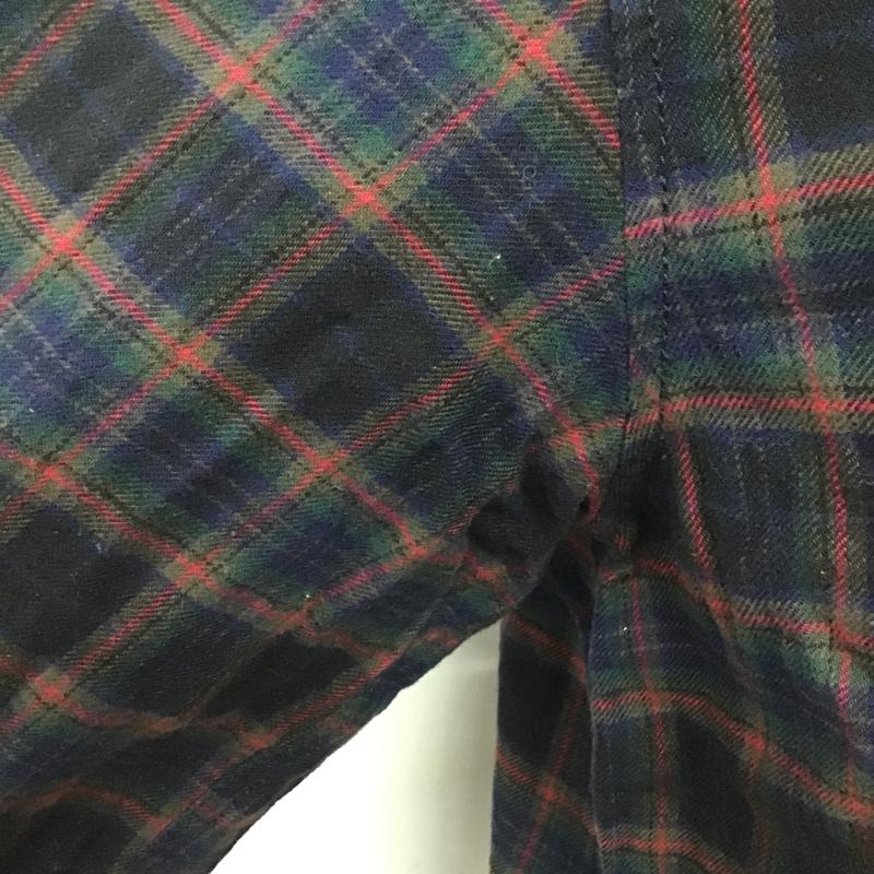 スティーブンアラン Steven Alan シャツ、ブラウス 長袖 L チェック マルチカラー / マルチカラー / メンズ USED 古着 中古 10081843