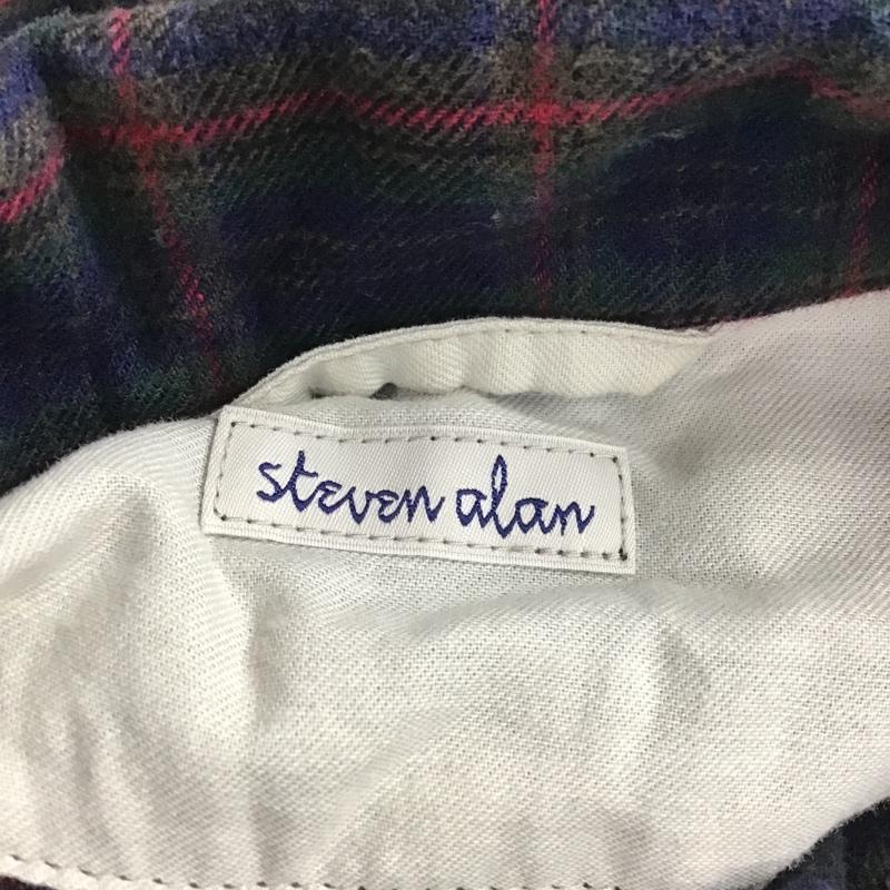 スティーブンアラン Steven Alan シャツ、ブラウス 長袖 L チェック マルチカラー / マルチカラー / メンズ USED 古着 中古 10081843