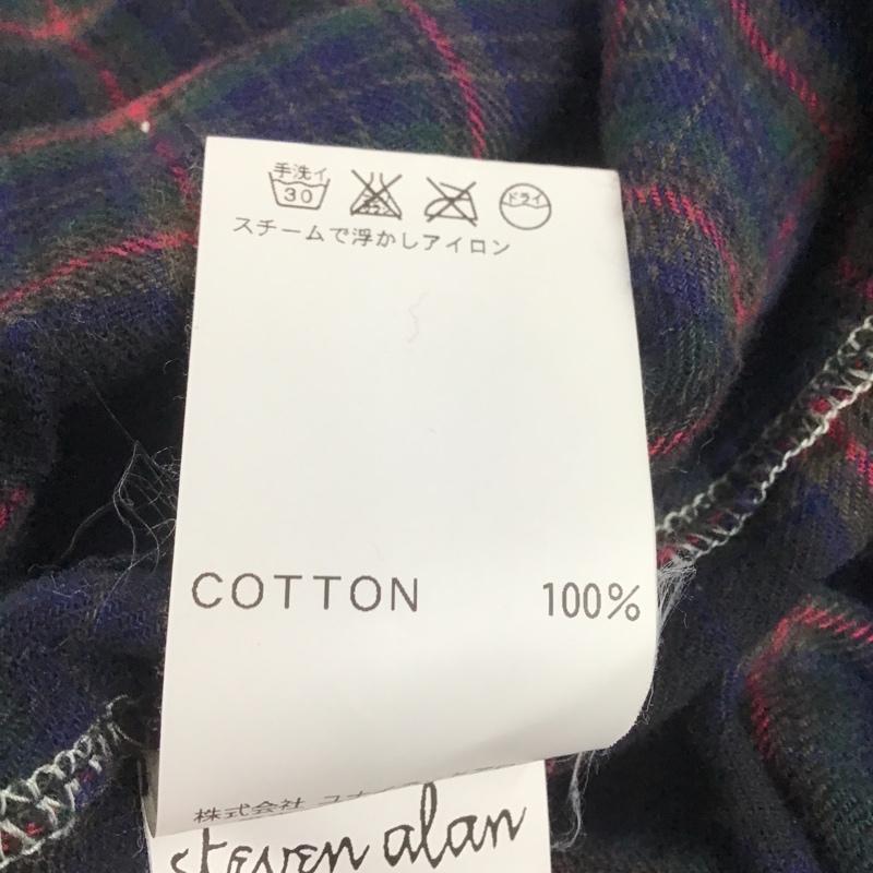 スティーブンアラン Steven Alan シャツ、ブラウス 長袖 L チェック マルチカラー / マルチカラー / メンズ USED 古着 中古 10081843