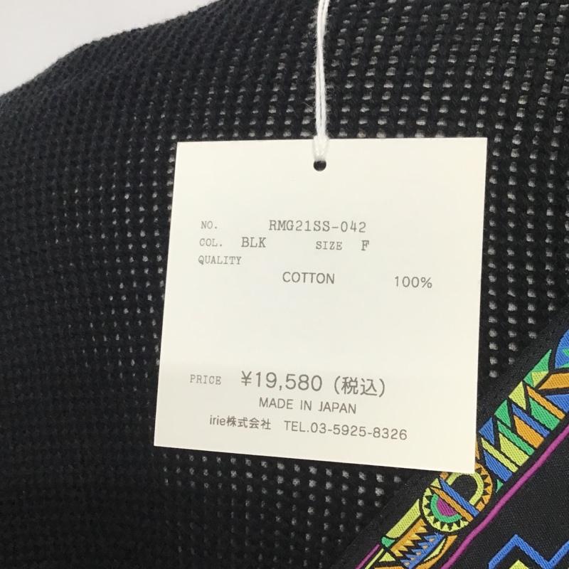アール・エム ギャング (レベル・モダニスト ギャング) R.M GANG カットソー 半袖 RMG21SS-042 FREE 無地 黒 / ブラック / メンズ USED 古着 中古 10081848