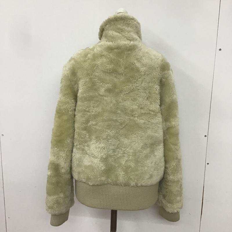 ワンアフター アナザー ナイスクラップ one after another NICE CLAUP ジャケット、上着 ジャケット、ブレザー エコファー 無地 ベージュ / ベージュ / レディース USED 古着 中古 10081862