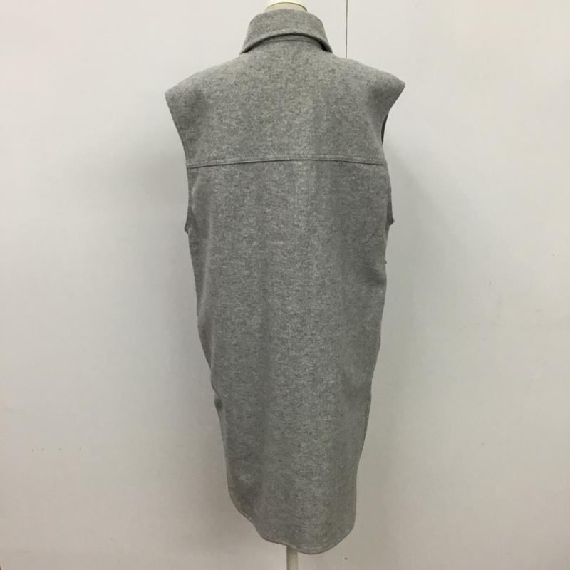 ヘンネスアンドモーリッツ H&M ベスト ベスト XS 無地 灰 / グレー / レディース USED 古着 中古 10081879