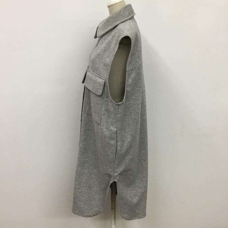 ヘンネスアンドモーリッツ H&M ベスト ベスト XS 無地 灰 / グレー / レディース USED 古着 中古 10081879