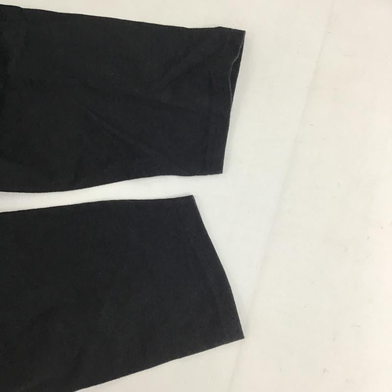 チャンピオン Champion カットソー 長袖 AUTHENTIC XL ワンポイント 黒 / ブラック / メンズ USED 古着 中古 10081890
