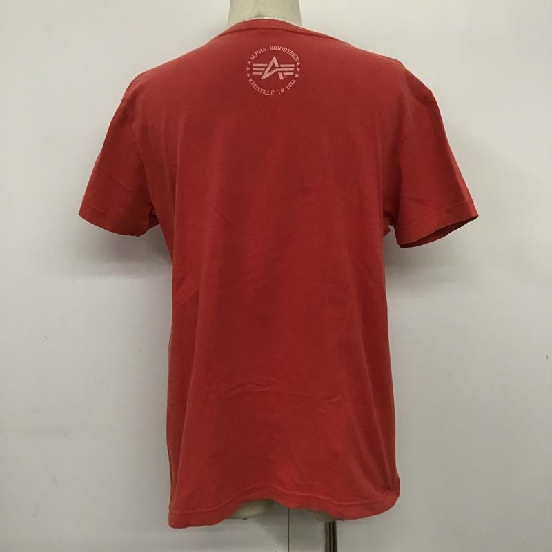 アルファ ALPHA Tシャツ 半袖 L プリント マルチカラー / マルチカラー / メンズ USED 古着 中古 10081950