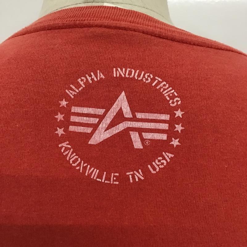 アルファ ALPHA Tシャツ 半袖 L プリント マルチカラー / マルチカラー / メンズ USED 古着 中古 10081950