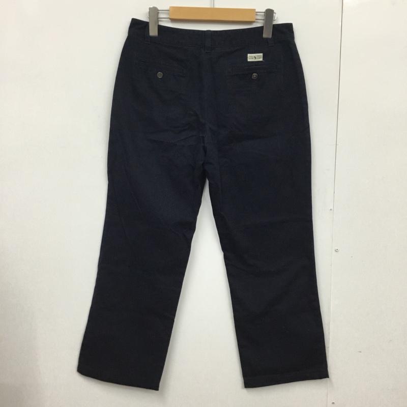 ラルフローレン RALPHLAUREN パンツ スラックス 無地 紺 / ネイビー / レディース USED 古着 中古 10081958
