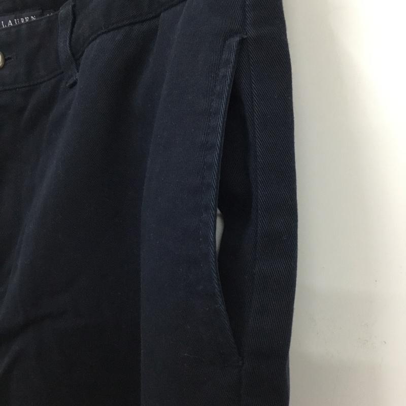 ラルフローレン RALPHLAUREN パンツ スラックス 無地 紺 / ネイビー / レディース USED 古着 中古 10081958