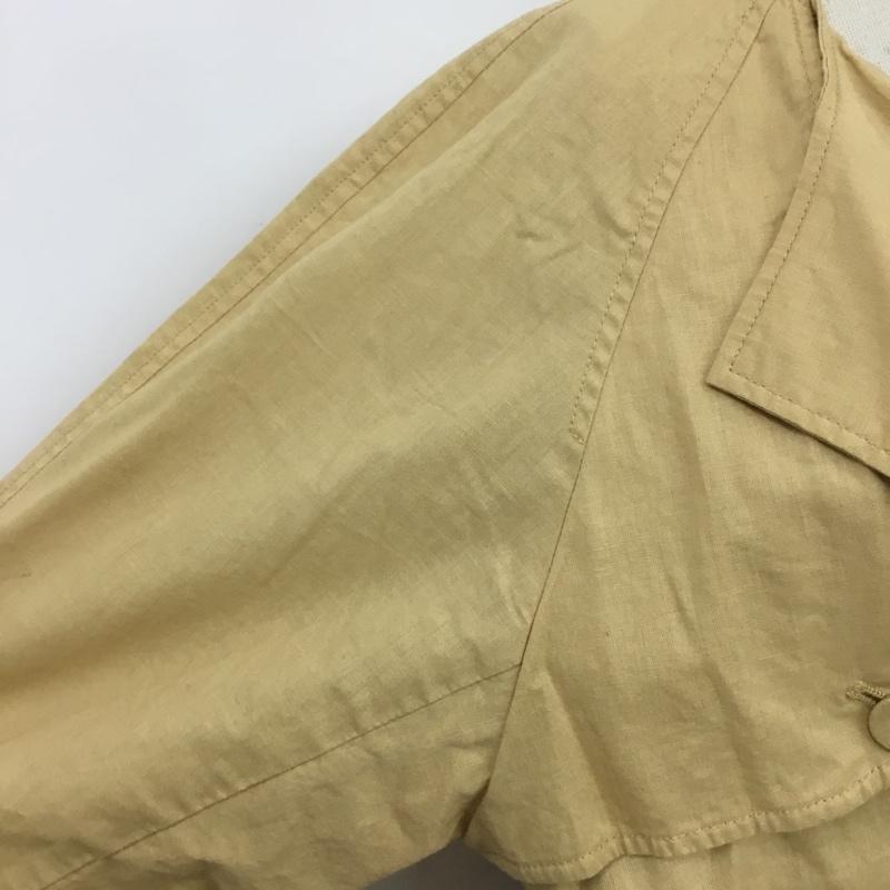 ダブルクローゼット w closet コート コート一般 FREE 無地 ベージュ / ベージュ / レディース USED 古着 中古 10081960
