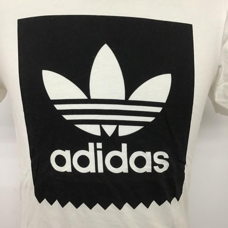 アディダス adidas Tシャツ 半袖 CW2336 S プリント 白 / ホワイト / メンズ USED 古着 中古 10081972