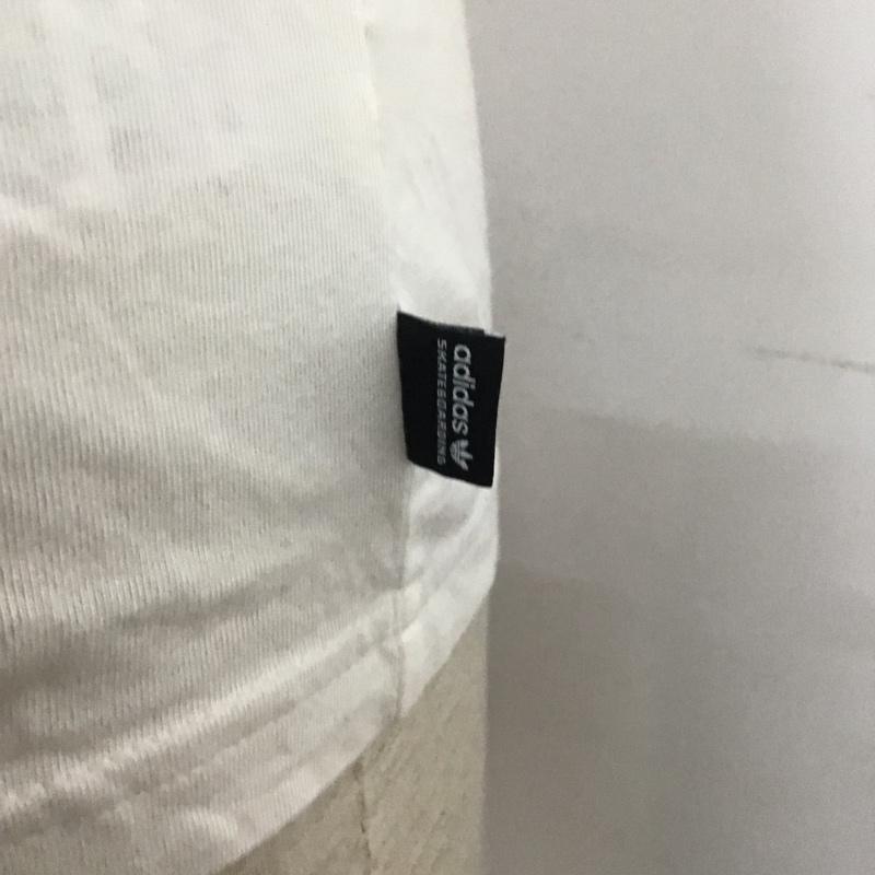 アディダス adidas Tシャツ 半袖 CW2336 S プリント 白 / ホワイト / メンズ USED 古着 中古 10081972