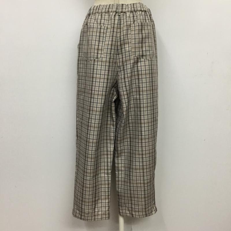 サマンサモスモス Samansa Mos2 パンツ スラックス FREE チェック マルチカラー / マルチカラー / レディース USED 古着 中古 10081985
