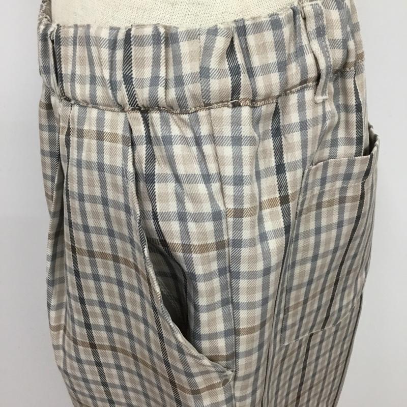 サマンサモスモス Samansa Mos2 パンツ スラックス FREE チェック マルチカラー / マルチカラー / レディース USED 古着 中古 10081985