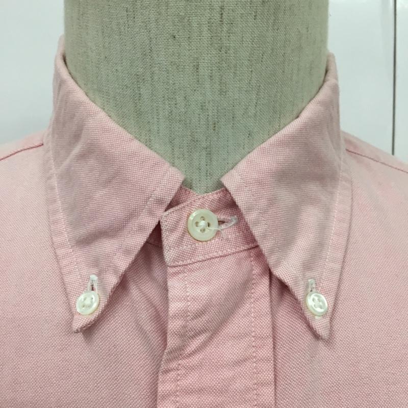 ポロバイラルフローレン Polo by RALPH LAUREN シャツ、ブラウス 半袖 ボタンダウン L ワンポイント 桃 / ピンク / メンズ USED 古着 中古 10082202