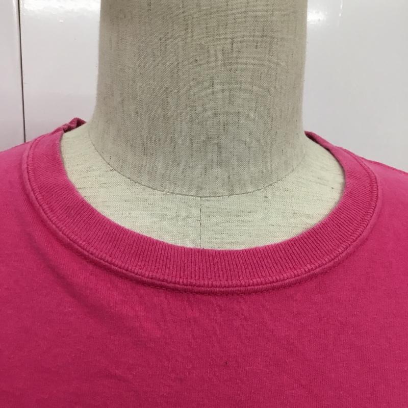 エクストララージ XLARGE Tシャツ 半袖 L ロゴ、文字 桃 / ピンク / メンズ USED 古着 中古 10082211
