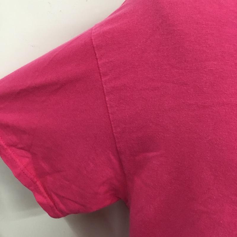 エクストララージ XLARGE Tシャツ 半袖 L ロゴ、文字 桃 / ピンク / メンズ USED 古着 中古 10082211
