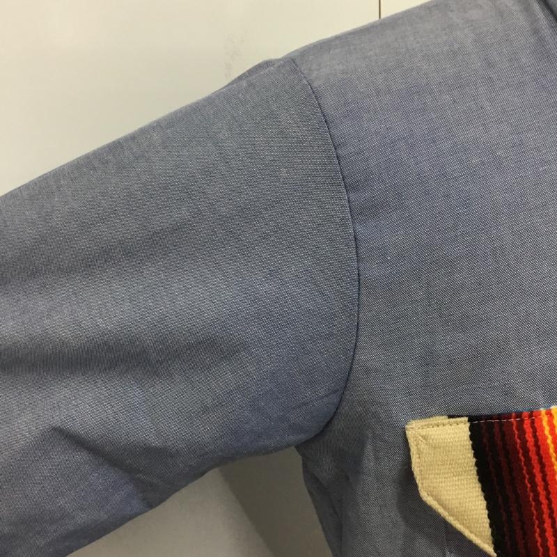 レッドキャップ RED KAP シャツ、ブラウス 半袖 S 無地 水色 / ライトブルー / メンズ USED 古着 中古 10082214