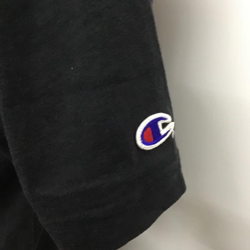 チャンピオン Champion Tシャツ 半袖 C8-H30BR Vネック M 無地 黒 / ブラック / メンズ USED 古着 中古 10082258