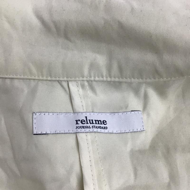 レリュームジャーナルスタンダード relume Journal Standard コート コート一般 18020462803010 P/Nyドルマンコート FREE 無地 アイボリー / アイボリー / レディース USED 古着 中古 10082415