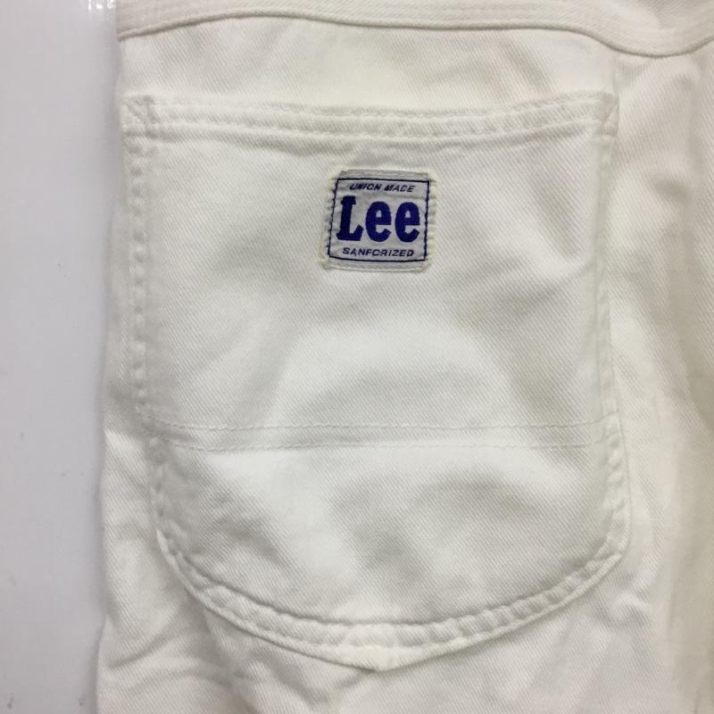 リー Lee パンツ デニム、ジーンズ 33インチ 無地 白 / ホワイト / メンズ USED 古着 中古 10082427