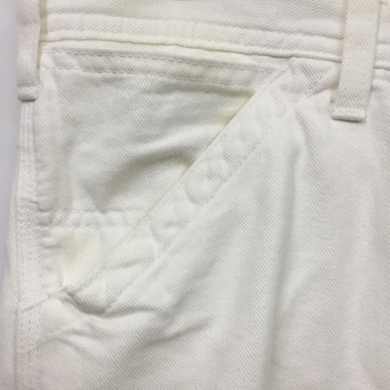 リー Lee パンツ デニム、ジーンズ 33インチ 無地 白 / ホワイト / メンズ USED 古着 中古 10082427