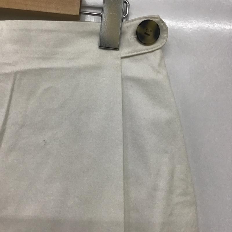 ザラ ZARA ボトムス ボトムス 7385 068 250 ワイドパンツ スカート風 S 無地 白 / ホワイト / レディース USED 古着 中古 10082443