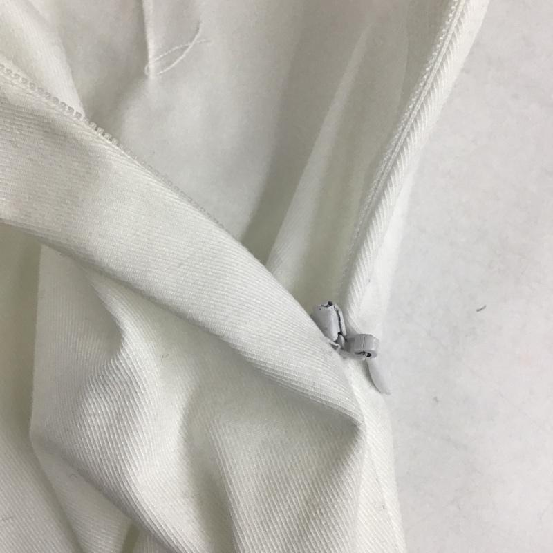 ザラ ZARA ボトムス ボトムス 7385 068 250 ワイドパンツ スカート風 S 無地 白 / ホワイト / レディース USED 古着 中古 10082443