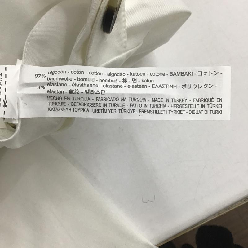 ザラ ZARA ボトムス ボトムス 7385 068 250 ワイドパンツ スカート風 S 無地 白 / ホワイト / レディース USED 古着 中古 10082443