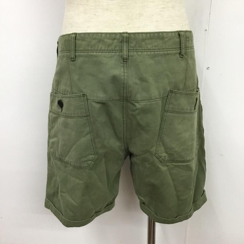 ワンズ ストローク ONES STROKE パンツ ショートパンツ 無地 カーキ / カーキ / メンズ USED 古着 中古 10082448