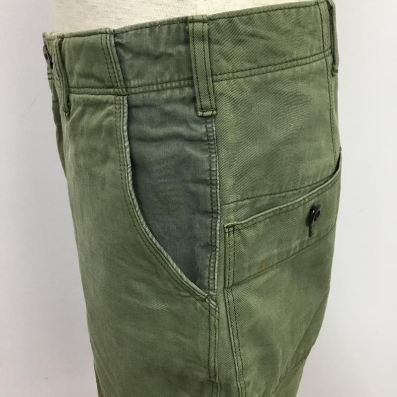 ワンズ ストローク ONES STROKE パンツ ショートパンツ 無地 カーキ / カーキ / メンズ USED 古着 中古 10082448