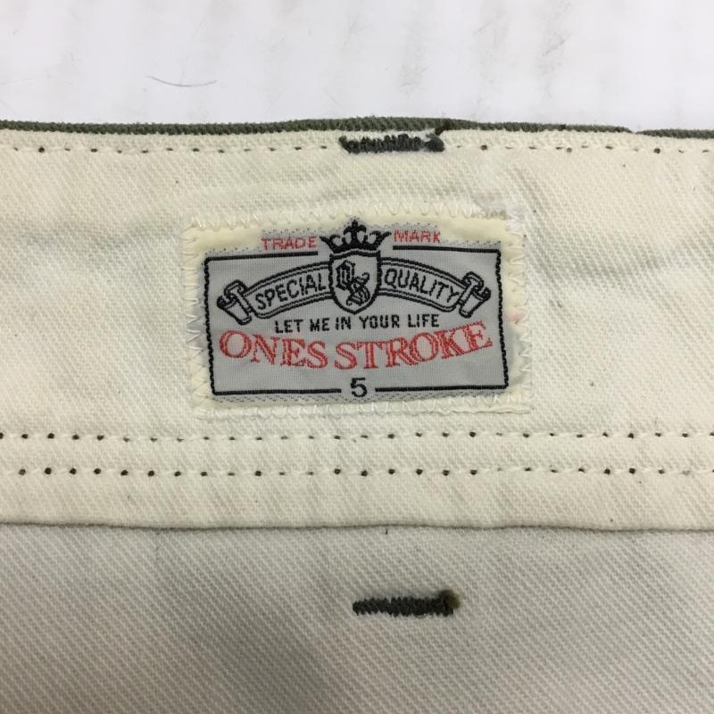 ワンズ ストローク ONES STROKE パンツ ショートパンツ 無地 カーキ / カーキ / メンズ USED 古着 中古 10082448