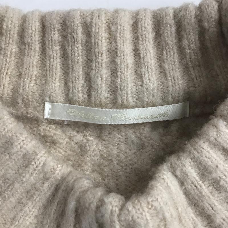 アーバンリサーチ URBAN RESEARCH ニット、セーター 長袖 FREE 無地 ベージュ / ベージュ / レディース USED 古着 中古 10082543