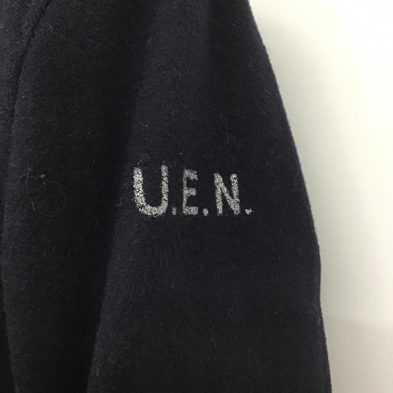 ユニフォームエクスペリメント uniform experiment コート ピーコート UE-134020 2 無地 紺 / ネイビー / メンズ USED 古着 中古 10082569