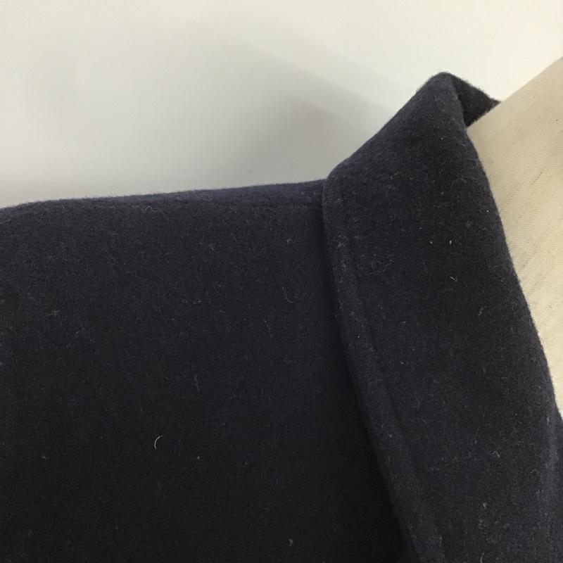 ユニフォームエクスペリメント uniform experiment コート ピーコート UE-134020 2 無地 紺 / ネイビー / メンズ USED 古着 中古 10082569