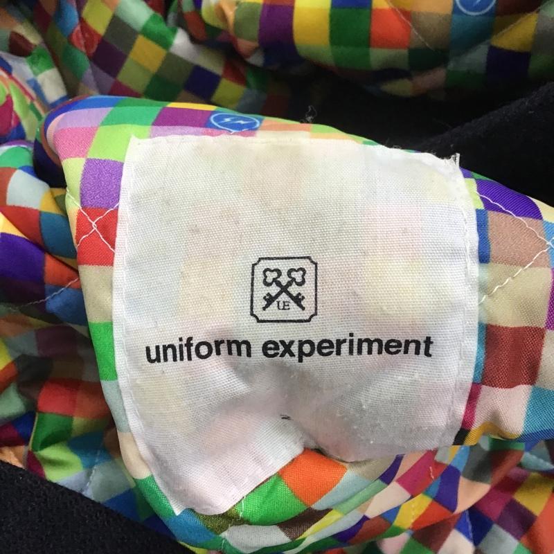ユニフォームエクスペリメント uniform experiment コート ピーコート UE-134020 2 無地 紺 / ネイビー / メンズ USED 古着 中古 10082569