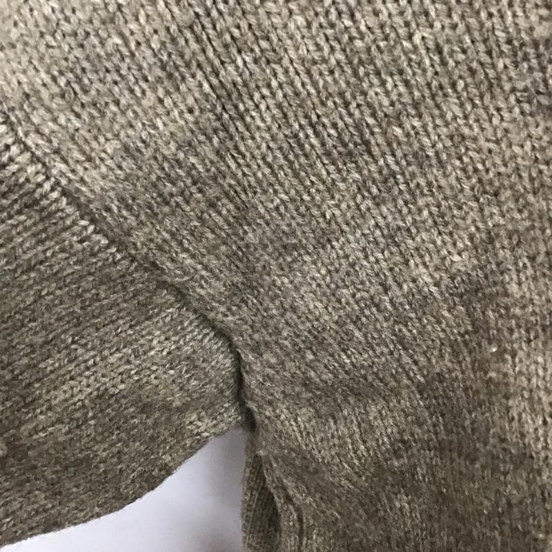 アンドジェイ ANDJ ニット、セーター 長袖 無地 茶 / ブラウン / レディース USED 古着 中古 10082662