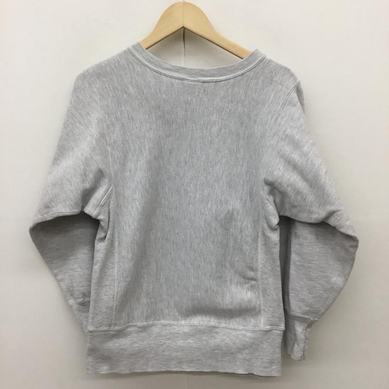 チャンピオン Champion トレーナー 長袖 90s Reverse Weave メキシコ製 S ロゴ、文字 灰 / グレー / メンズ USED 古着 中古 10082667
