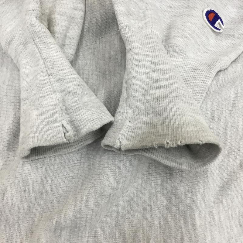 チャンピオン Champion トレーナー 長袖 90s Reverse Weave メキシコ製 S ロゴ、文字 灰 / グレー / メンズ USED 古着 中古 10082667