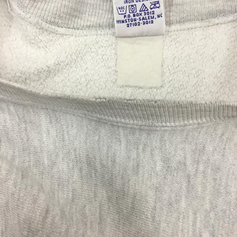 チャンピオン Champion トレーナー 長袖 90s Reverse Weave メキシコ製 S ロゴ、文字 灰 / グレー / メンズ USED 古着 中古 10082667