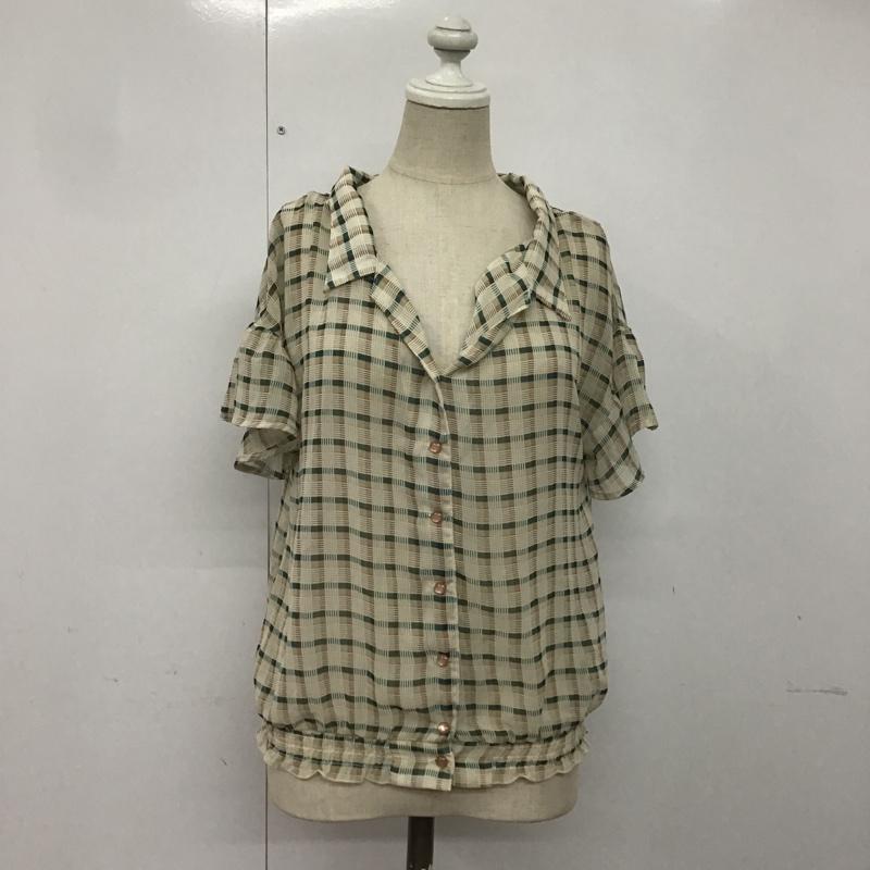 ヘザー Heather シャツ、ブラウス 半袖 HE061227SB FREE チェック マルチカラー / マルチカラー / レディース USED 古着 中古 10082725