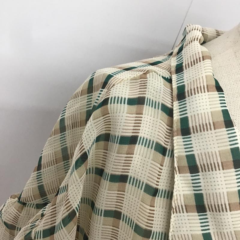 ヘザー Heather シャツ、ブラウス 半袖 HE061227SB FREE チェック マルチカラー / マルチカラー / レディース USED 古着 中古 10082725