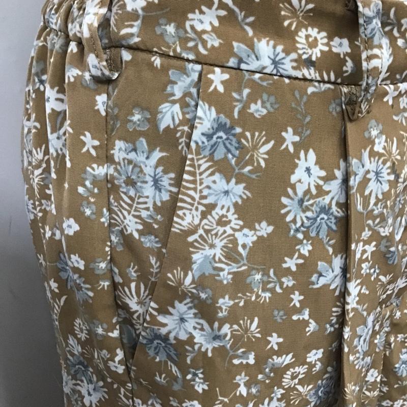 アズールバイマウジー AZUL BY MOUSSY ボトムス ボトムス 250ASS31-K017 ワイドパンツ M 花柄 ベージュ / ベージュ / レディース USED 古着 中古 10082752