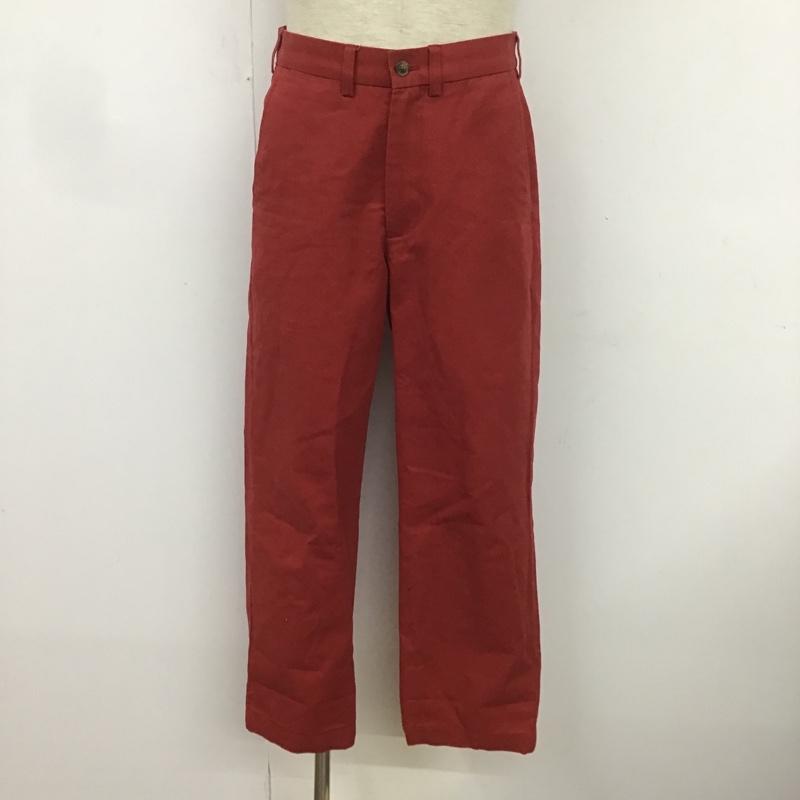 ブルックス ブラザーズ BROOKS BROTHERS パンツ スラックス 30インチ 無地 赤 / レッド / メンズ USED 古着 中古 10082783