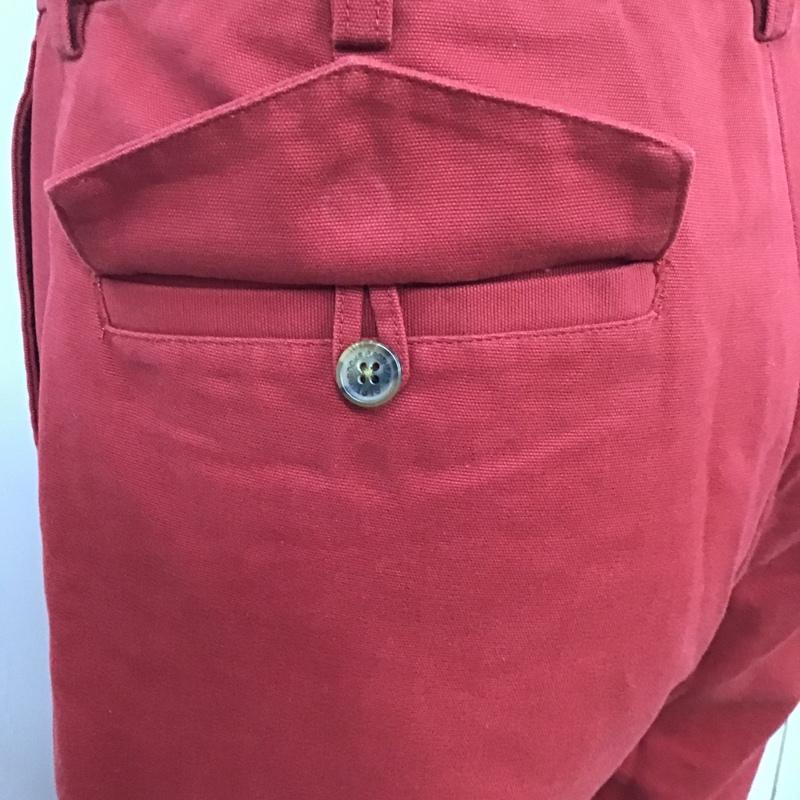 ブルックス ブラザーズ BROOKS BROTHERS パンツ スラックス 30インチ 無地 赤 / レッド / メンズ USED 古着 中古 10082783