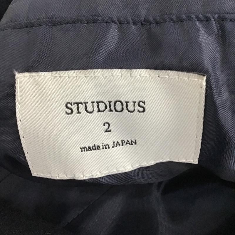 ステュディオス STUDIOUS コート コート一般 105451003 チェスターコート 2 無地 紺 / ネイビー / メンズ USED 古着 中古 10082786