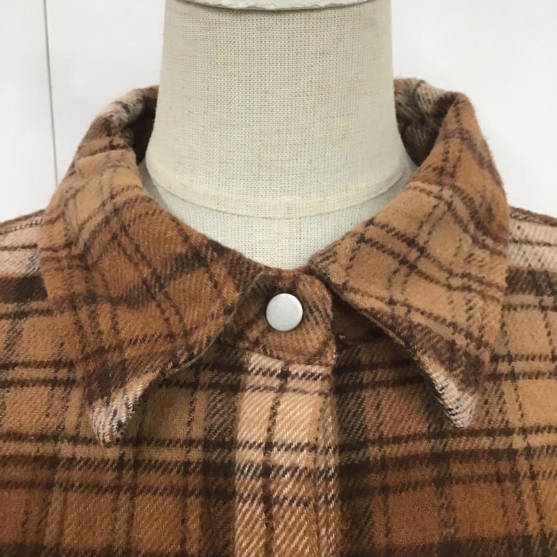 ローリーズファーム LOWRYS FARM シャツ、ブラウス 長袖 FREE チェック マルチカラー / マルチカラー / レディース USED 古着 中古 10082801