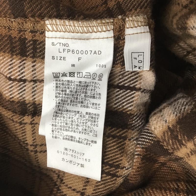 ローリーズファーム LOWRYS FARM シャツ、ブラウス 長袖 FREE チェック マルチカラー / マルチカラー / レディース USED 古着 中古 10082801